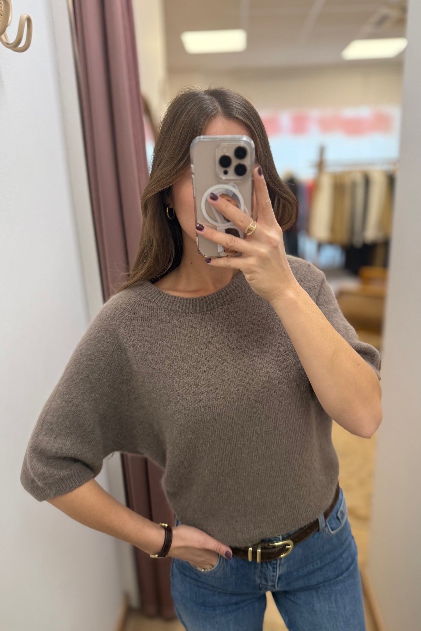 Pull Valentin Taupe