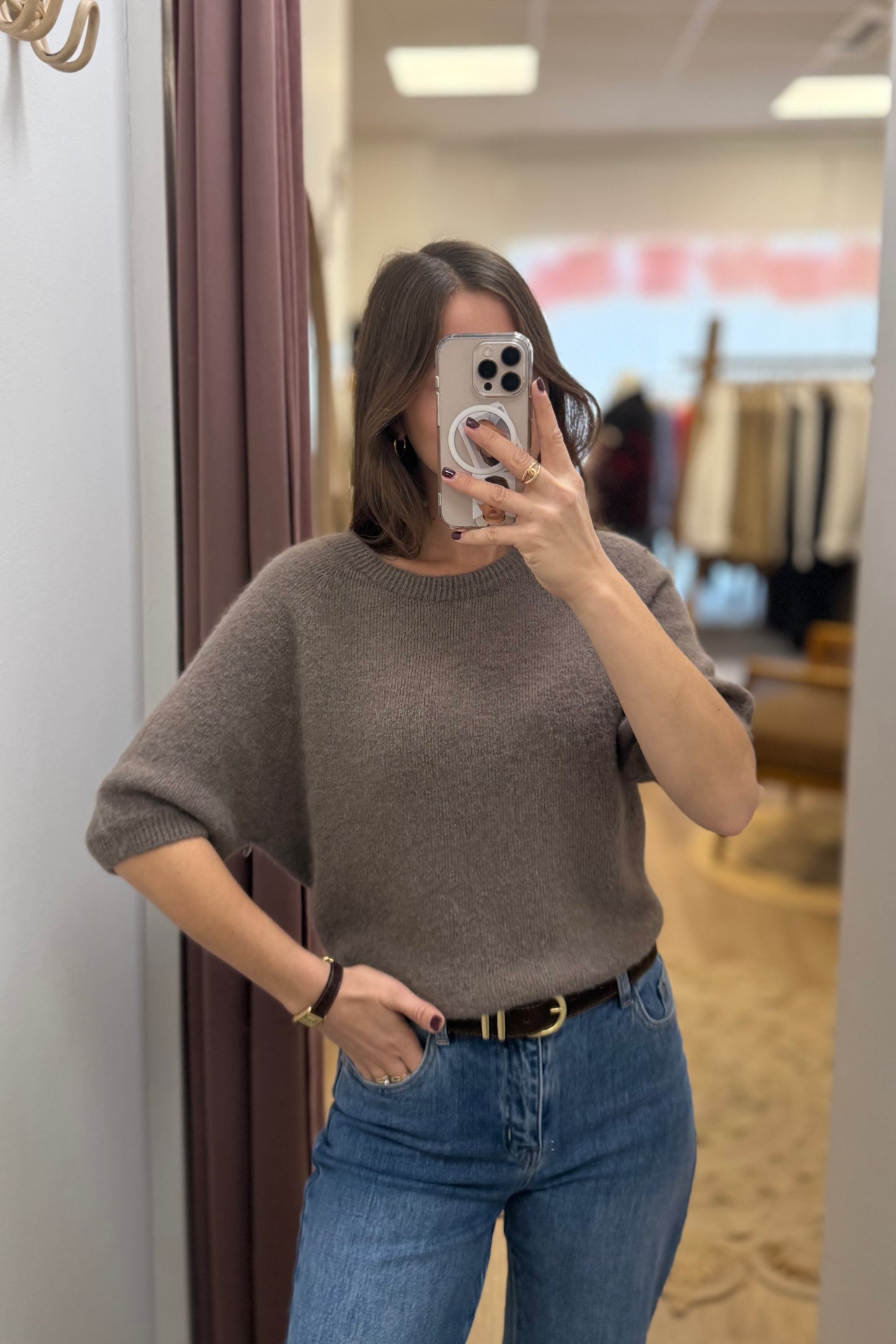 Pull Valentin Taupe