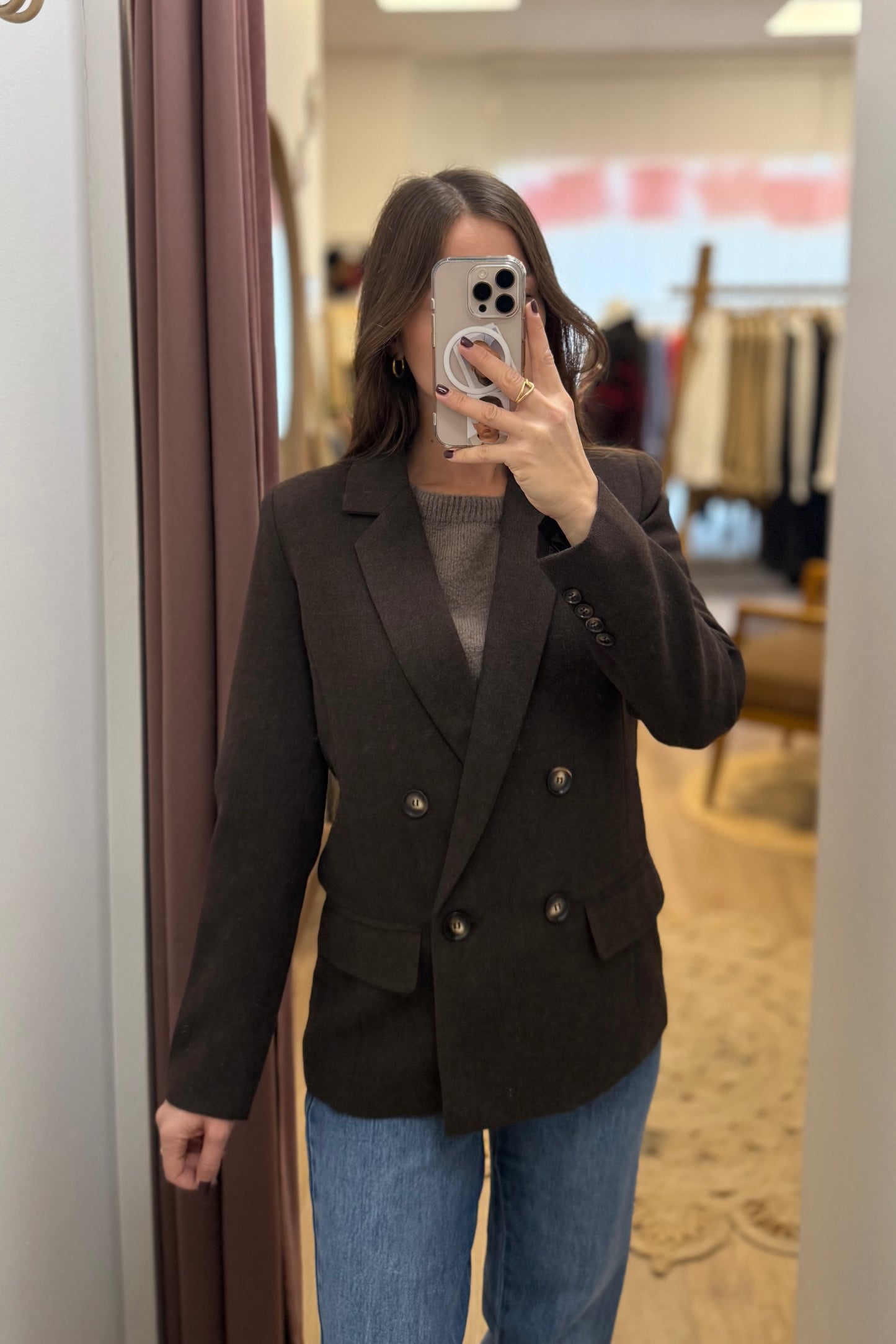 Veste Rebecca choco
