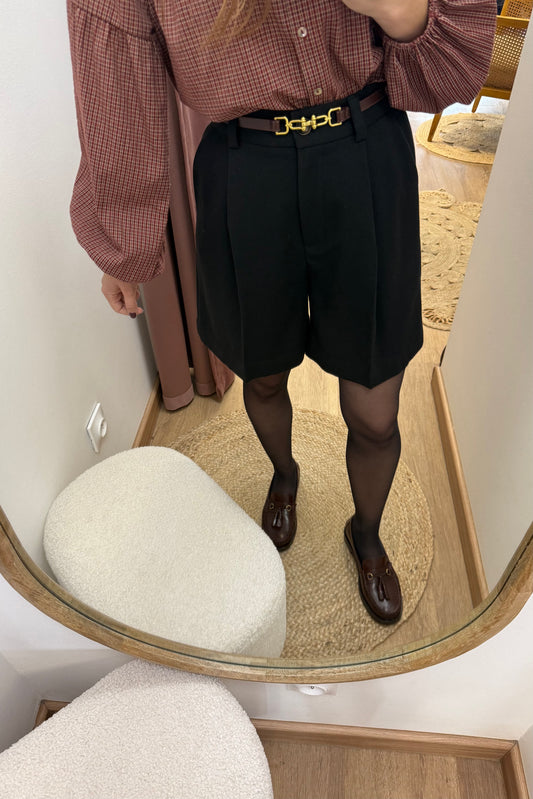 Short Samuel noir