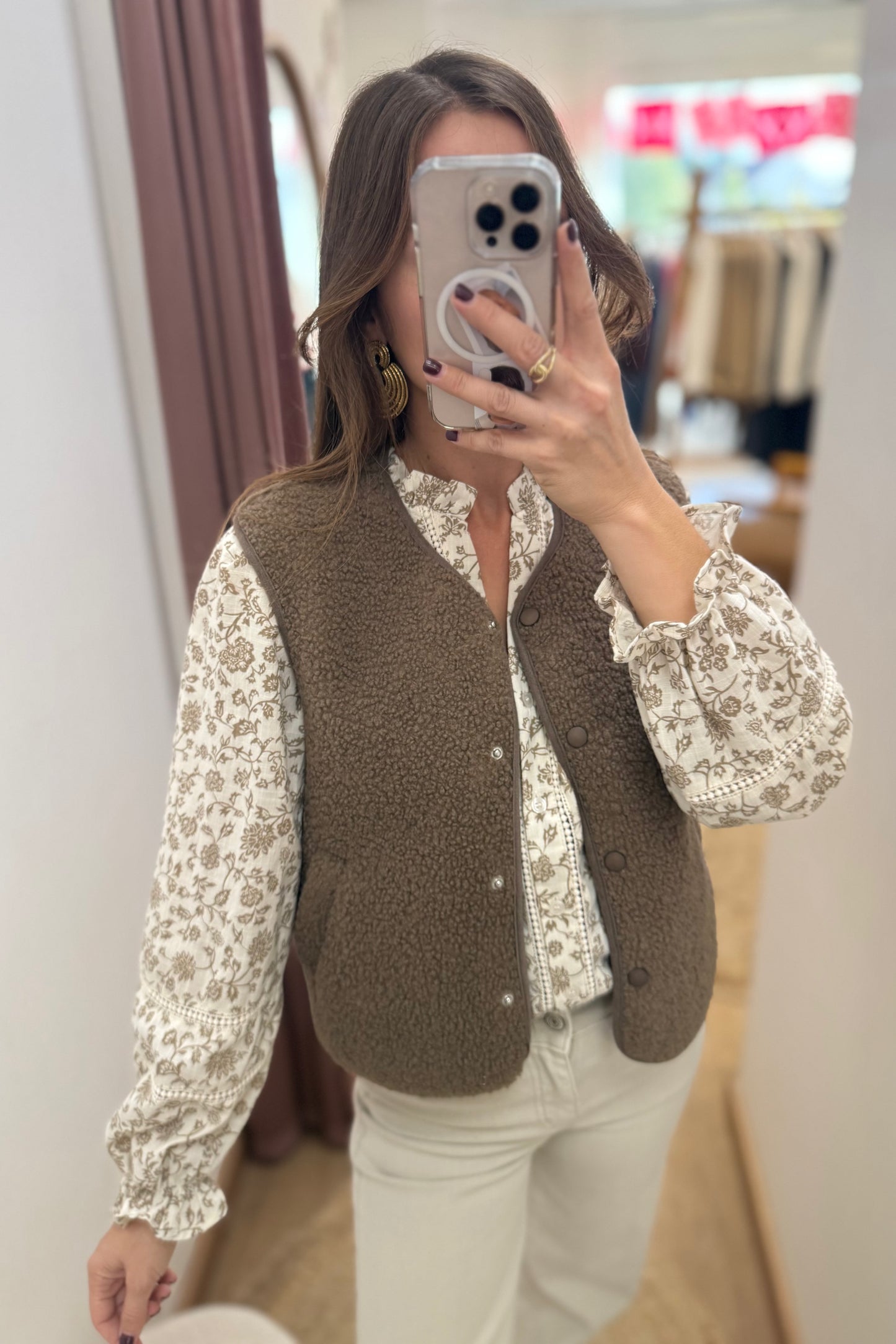 Gilet Corentin choco clair
