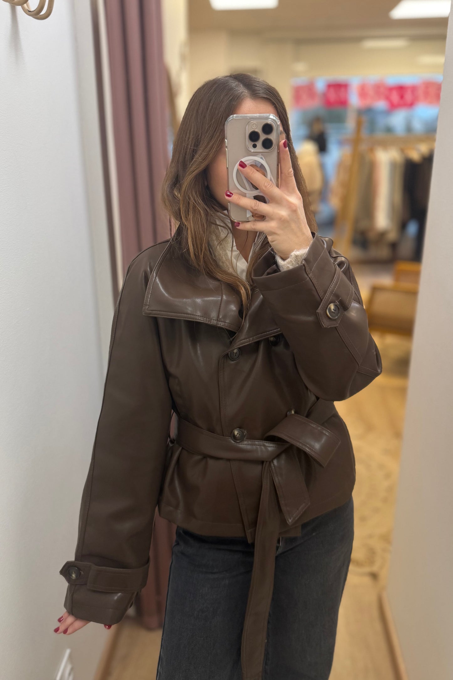 Veste Ania chocolat
