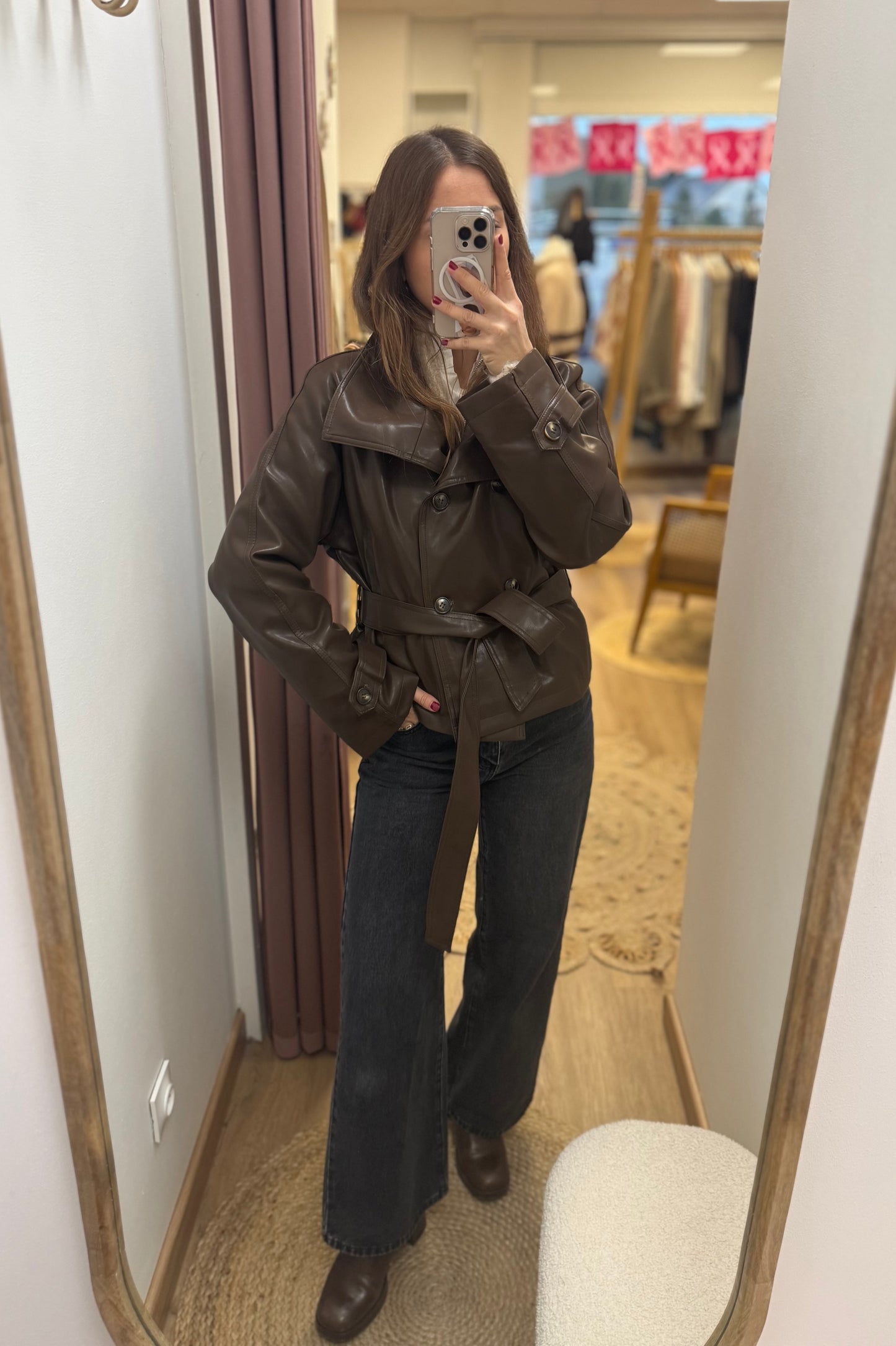 Veste Ania chocolat