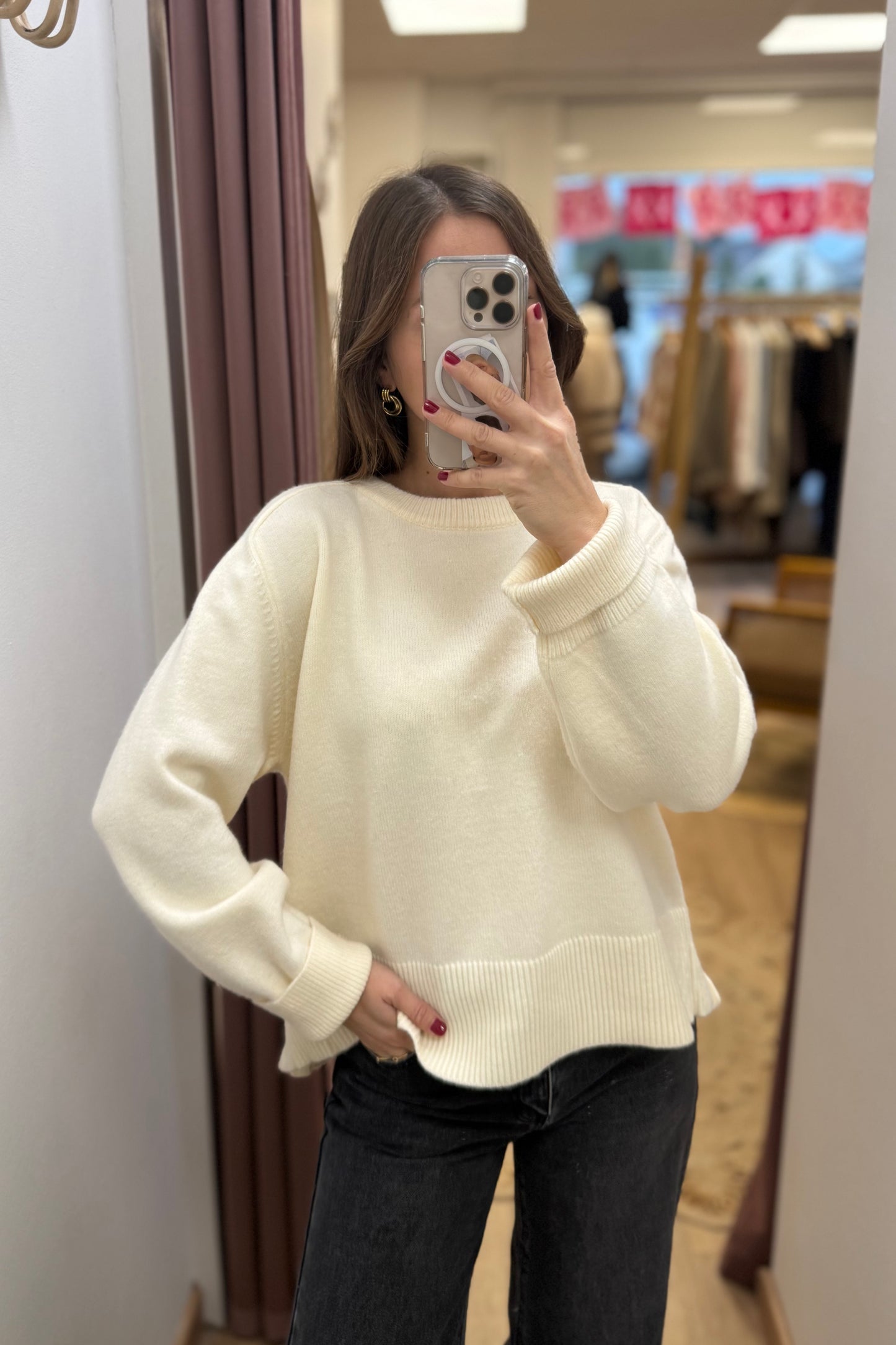 Pull Armand écru