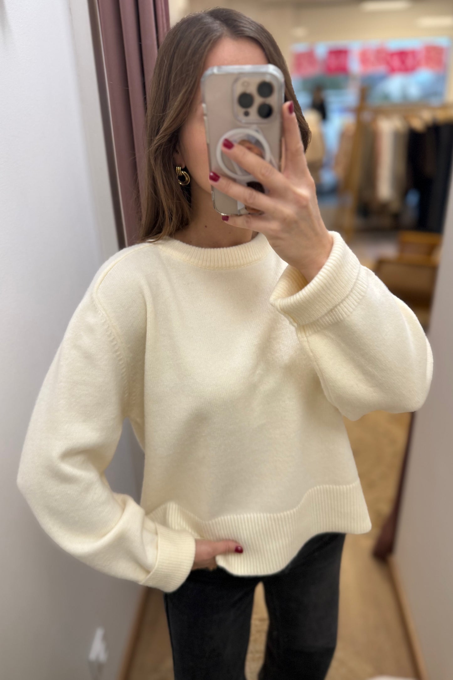 Pull Armand écru