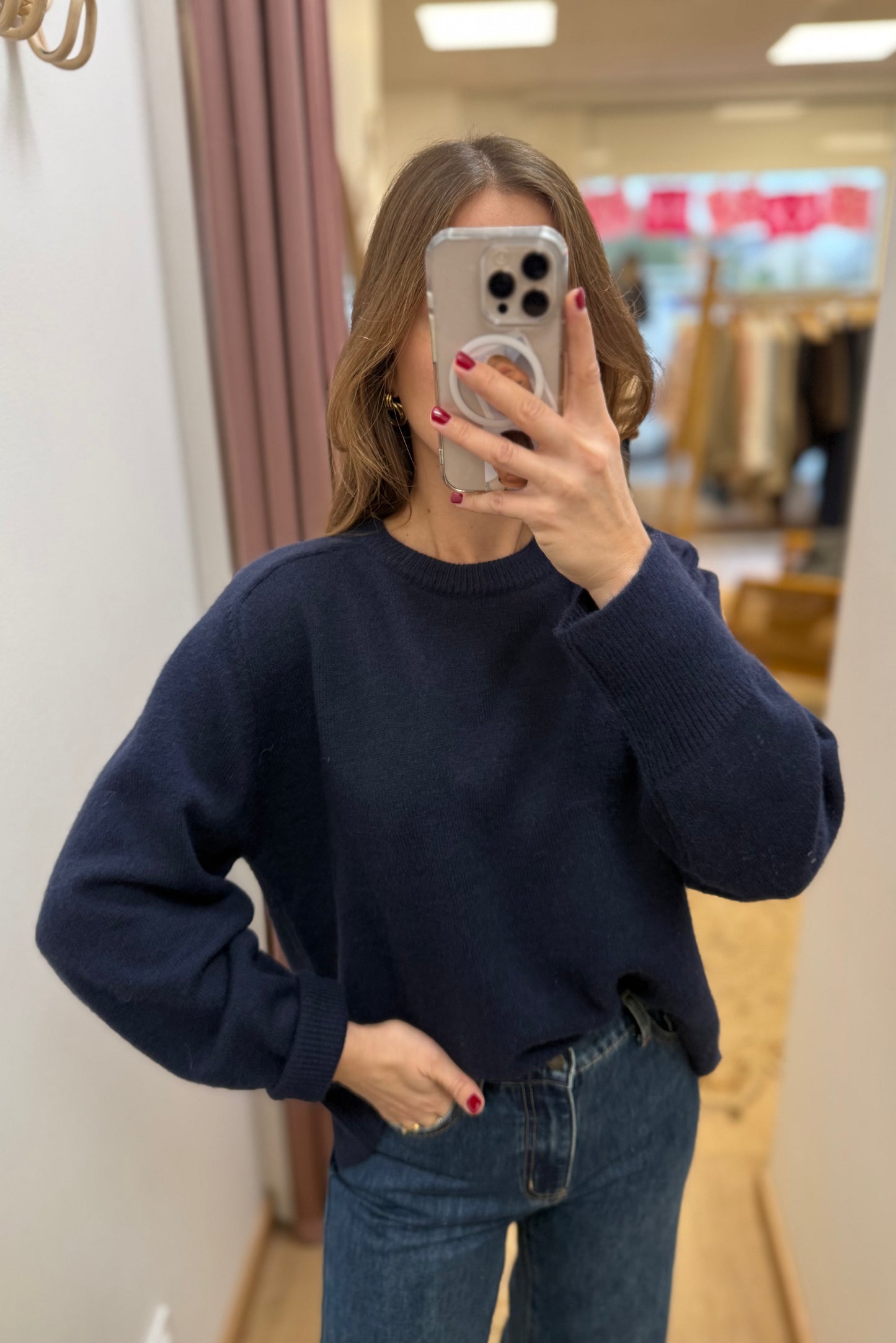 Pull Armand bleu marine
