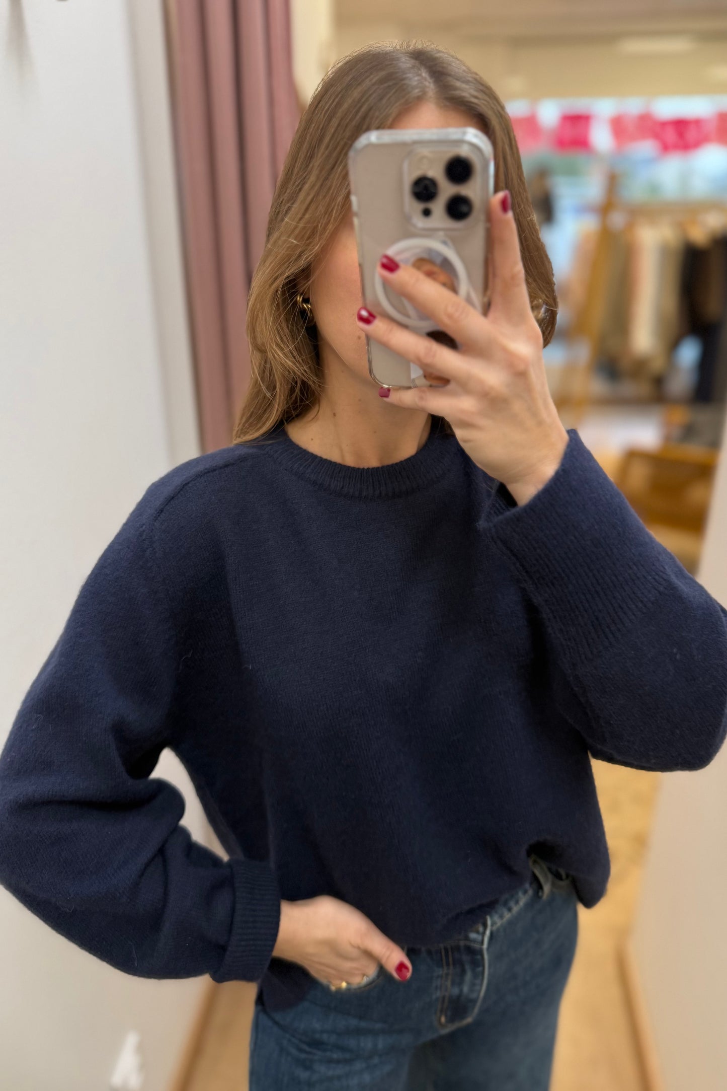 Pull Armand bleu marine