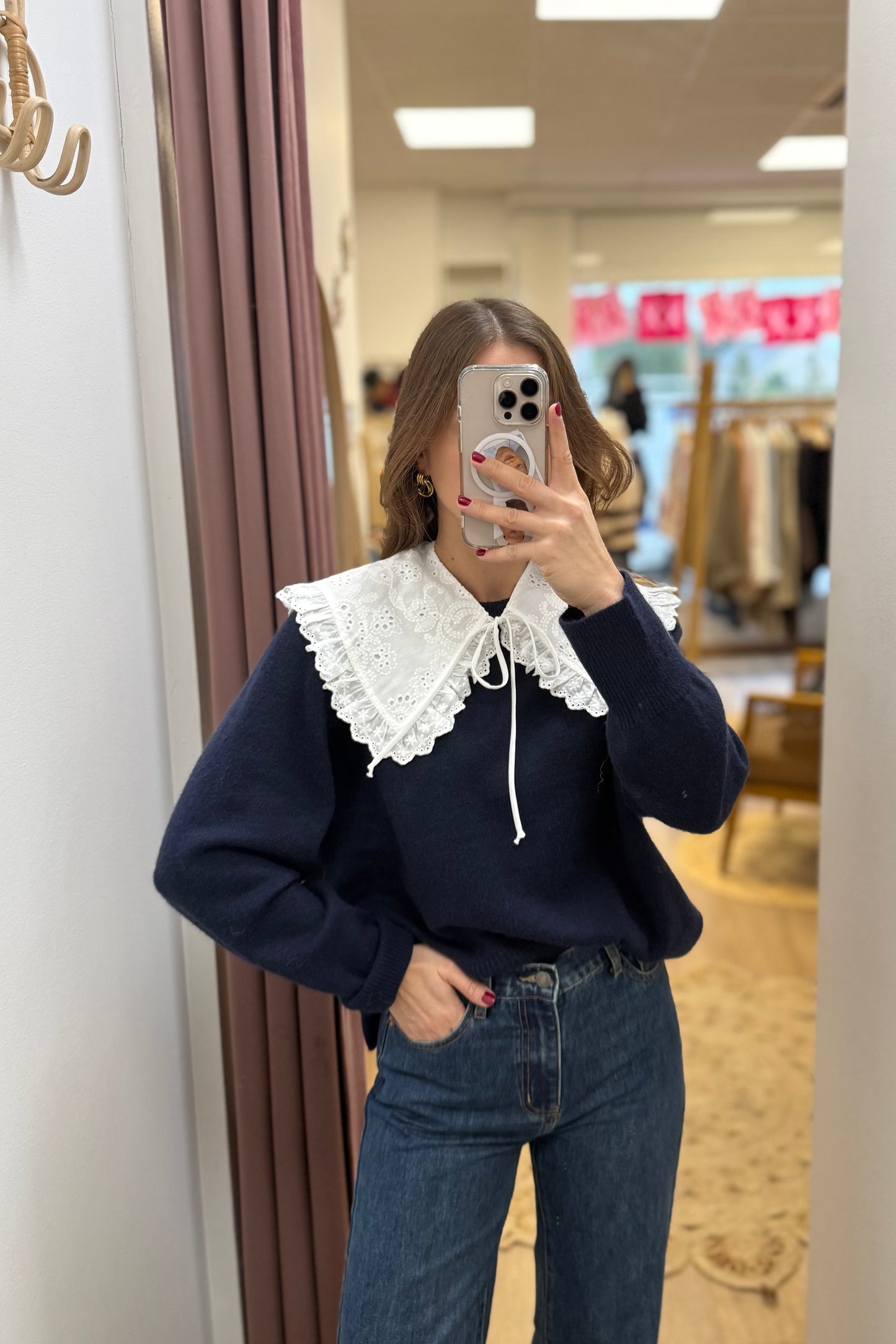 Pull Armand bleu marine