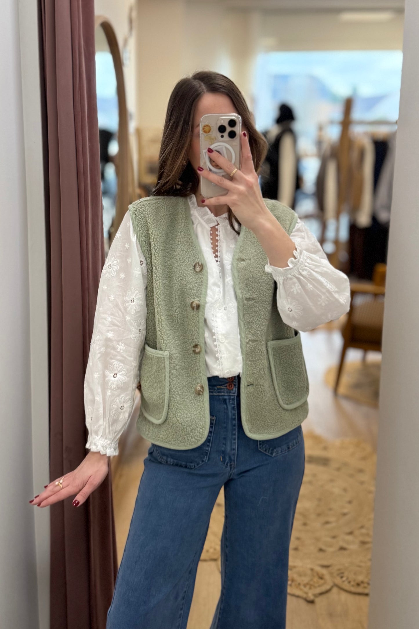Gilet Gabriel vert