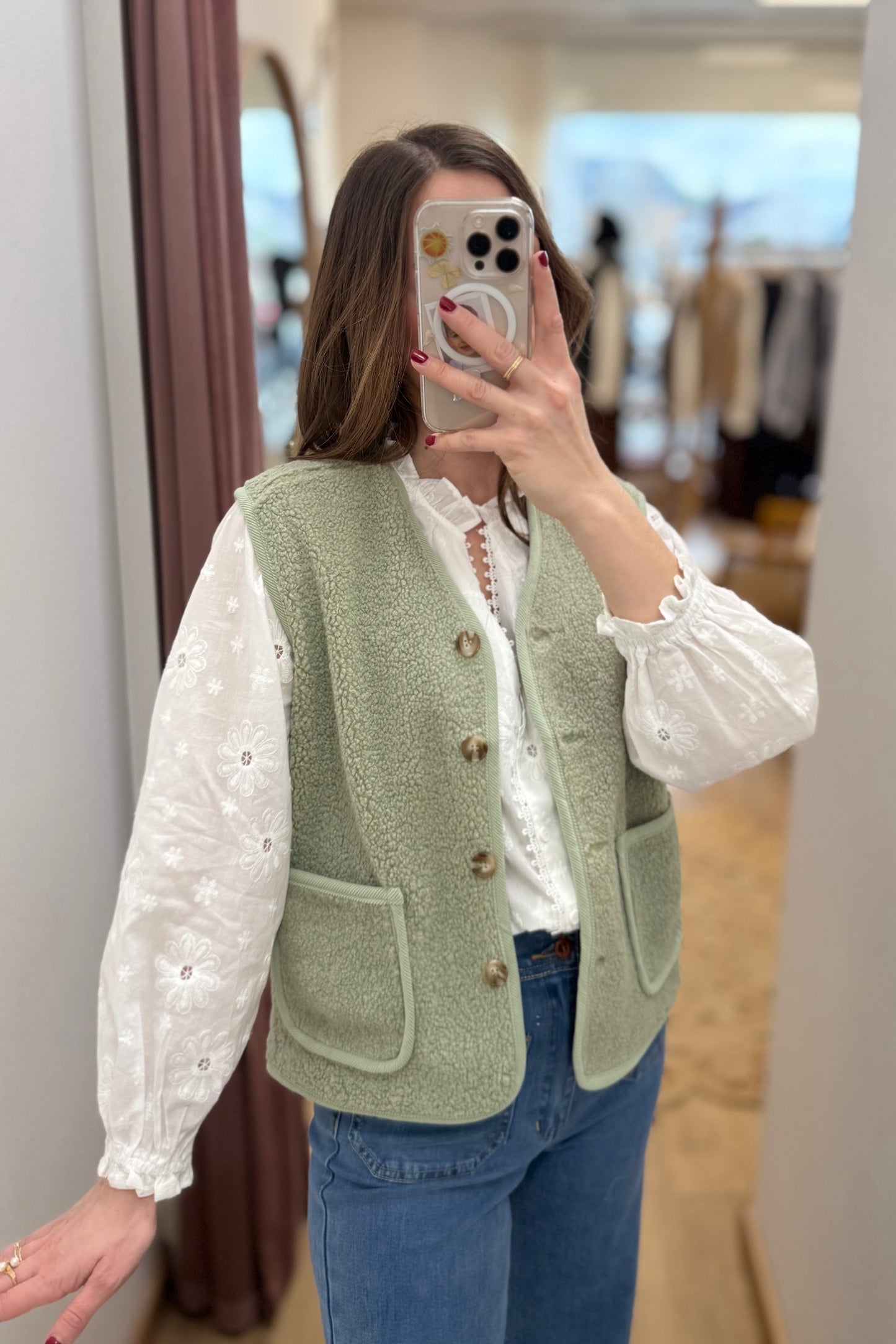 Gilet Gabriel vert