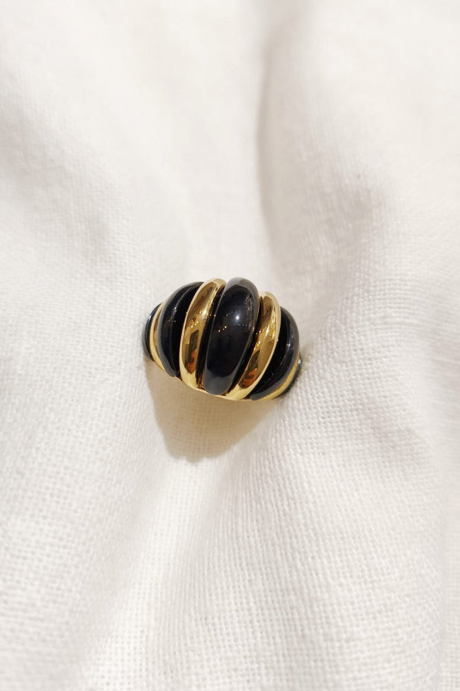 Bague large choco