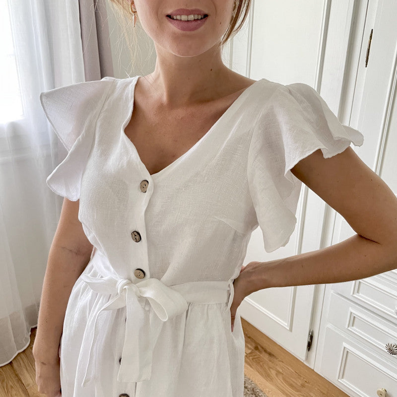Robe Clémentine blanche