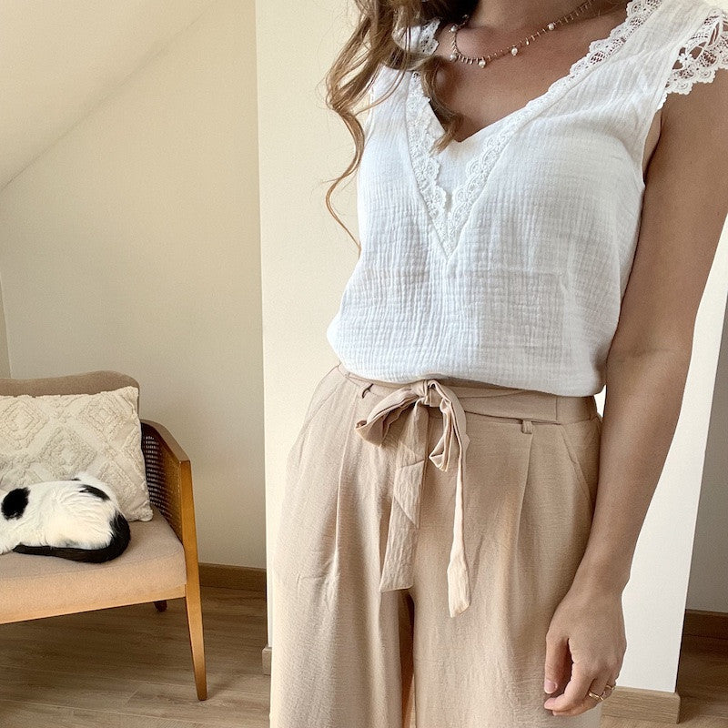 Pantalon Hugo beige